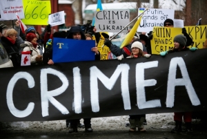 Tension builds in Ukraine. Russia refuses to back out of Crimea.